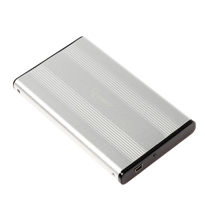 Внешний корпус Gembird EE2-U2S-5-S, 2.5", USB 2.0, SATA, металл, цвет серебро - фото 51292933