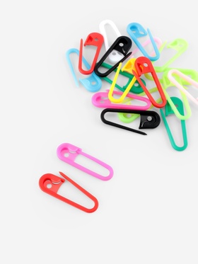 Набор булавок, 3?1?0.3 см, 20 шт., разноцветный (комплект 7 шт)