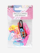 Набор булавок, 3×1×0.3 см, 20 шт., разноцветный 1528767