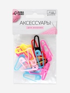 Набор булавок, 3×1×0.3 см, 20 шт., разноцветный 1528767