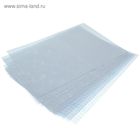 Пленка самоклеящаяся, 37×27 см, прозрачная, 10 листов, 50 мкм - Фото 3