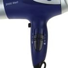 Фен для волос LIRA LR 0703, 2000 Вт, 2 скорости, 3 температурных режима, синий - Фото 2