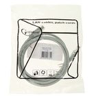 Патч-корд Gembird PP12e-1.5M, UTP 5е кат., RJ-45(m)-RJ-45(m), 1.5 м, серый - Фото 3