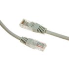 Патч-корд Gembird PP12-30M, UTP 5е кат., RJ-45(m)-RJ-45(m), 30 м, серый - Фото 1
