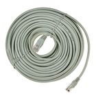 Патч-корд Gembird PP12-30M, UTP 5е кат., RJ-45(m)-RJ-45(m), 30 м, серый - Фото 2