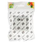 Выключатель ASD BOLLETO 7123, 10 А, 220 В, IP20, 2 клавиши, накладной, с подсветкой, белый 1691988 - фото 16963428