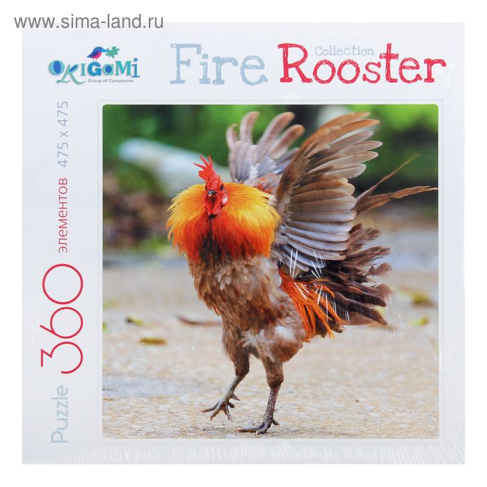 Пазл «FireRooster. Бойцовый петух» 360 элементов - Фото 1