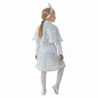 Карнавальный костюм "Снежинка", кокошник, пелерина, юбка, р-р 64, рост 128 см - Фото 2