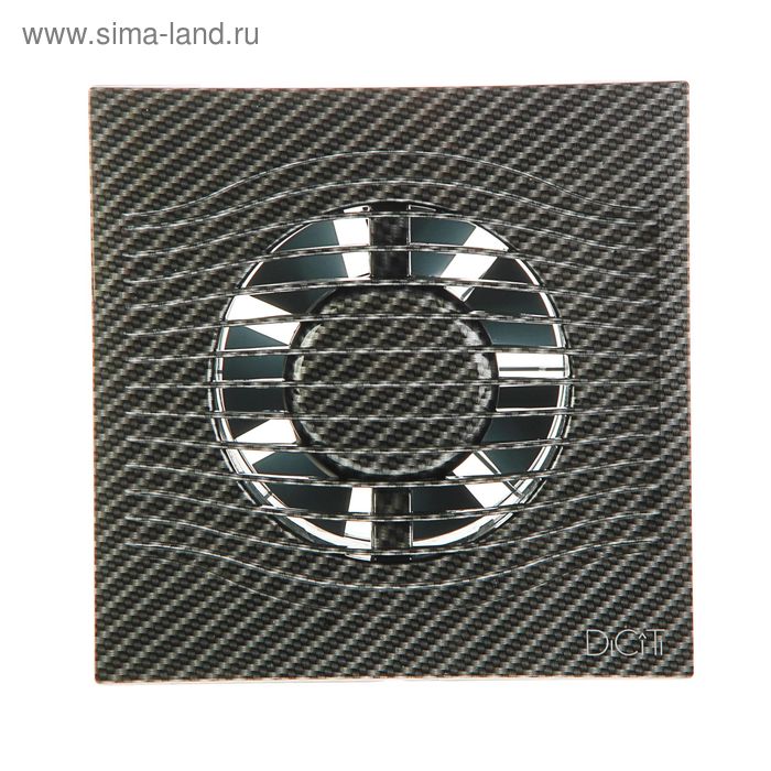 Вентилятор вытяжной SLIM 4C, 155х155 мм, d=100 мм, 220-240 В, с обратным клапаном - Фото 1