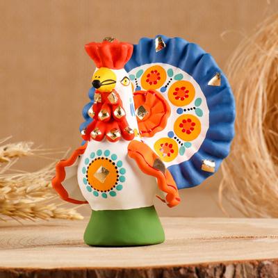 Дымковская игрушка «Фигурка: Индюк»