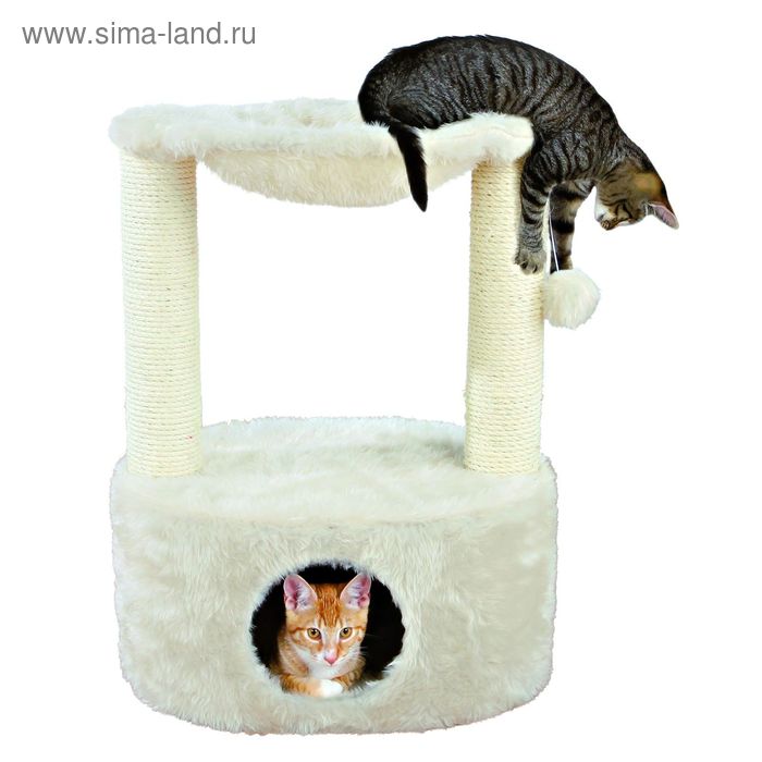Домик Trixie Grande для кошки, 70 см, кремовый - Фото 1
