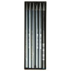 Набор карандашей цельнографитовых Koh-I-Noor. PROGRESSO 8915, 6 штук, разной твёрдости, круглый - Фото 2