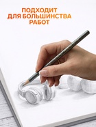 Набор карандашей цельнографитовых Koh-I-Noor. PROGRESSO 8915, 6 штук, разной твёрдости, круглый - Фото 3