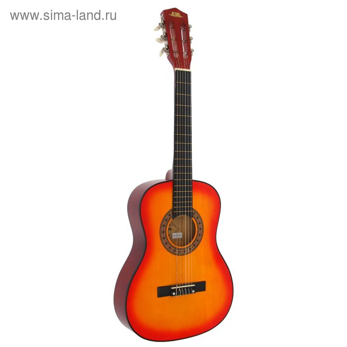 Классическая гитара, 3/4 ALINA AC-103 (цвет вишневый санберст) - Фото 1