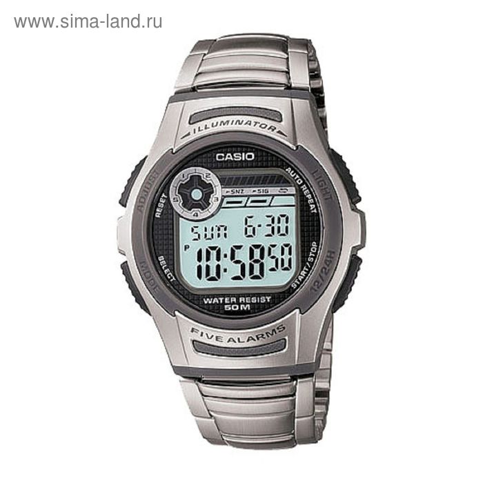 Часы наручные мужские CASIO W-213D-1A - Фото 1