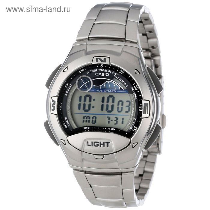 Часы наручные мужские CASIO W-753D-1A - Фото 1