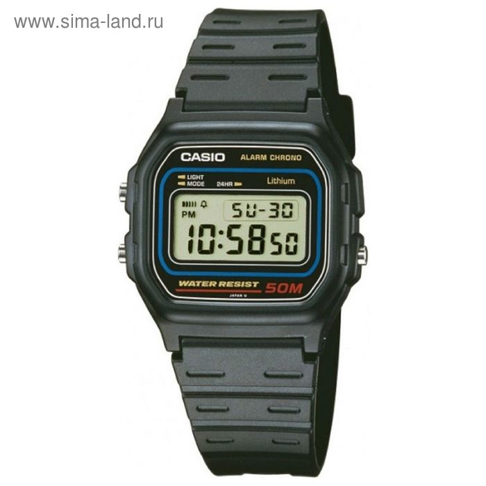 Часы наручные мужские CASIO W-59-1V - Фото 1