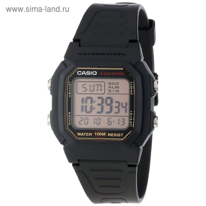 Часы наручные мужские CASIO W-800HG-9A - Фото 1