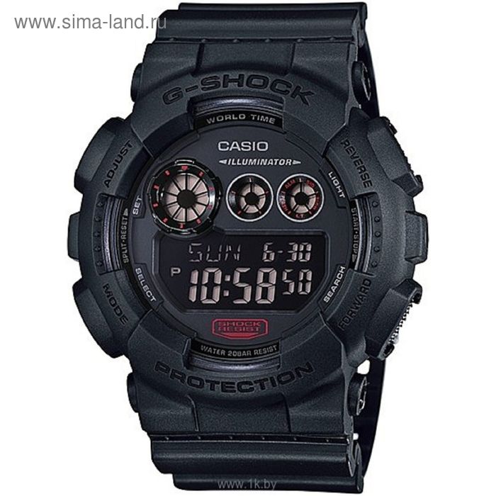 Часы наручные мужские CASIO GD-120MB-1E - Фото 1