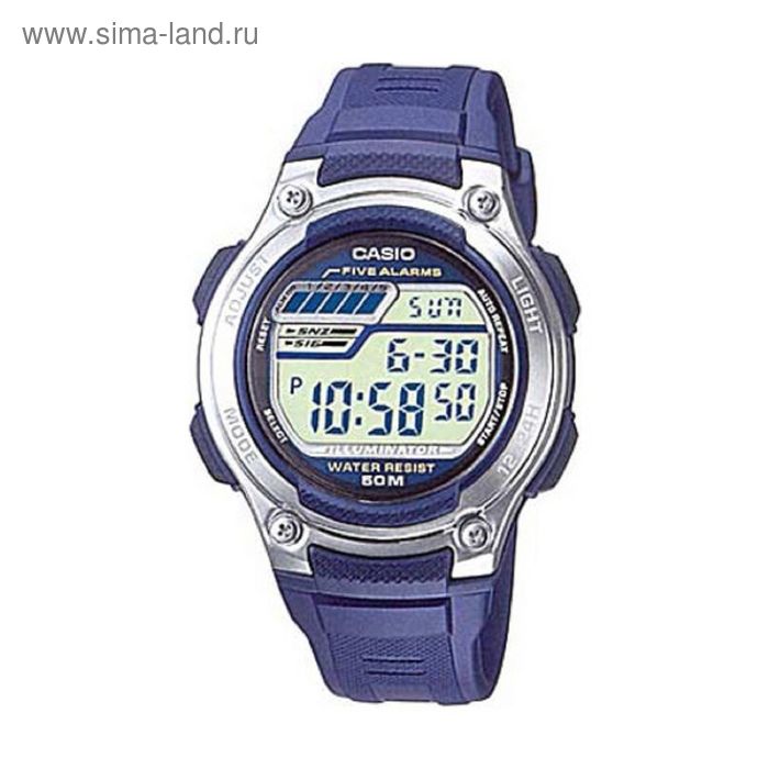 Часы наручные мужские CASIO W-212H-2A - Фото 1