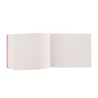Блокнот для рисунков А5 90 г/м2 Clairefontaine Graft It 80 листов, склейка, с перфорацией, розовый 96671С - Фото 2