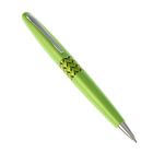 Ручка шариковая MetallicLight green&MarbleRing, узел 1.0мм, синие масляные чернила, зелёный корпус, в футляре + подарочный пакет - Фото 1