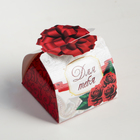 Бонбоньерка «Розы», 6 × 6 × 4,5 см - Фото 3