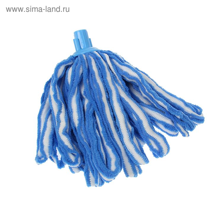 Насадка для швабры ленточная Доляна, микрофибра 150 г, цвет МИКС - Фото 1