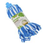 Насадка для швабры ленточная Доляна, микрофибра 150 г, цвет МИКС - Фото 2