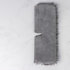 Насадка для плоской двусторонней швабры Доляна, 40×14 см, микрофибра, букли, цвет МИКС - Фото 4