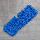 Насадка для плоской двусторонней швабры Доляна, 40×14 см, микрофибра, букли, цвет МИКС - Фото 11