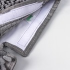 Насадка для плоской двусторонней швабры Доляна, 40×14 см, микрофибра, букли, цвет МИКС - Фото 8