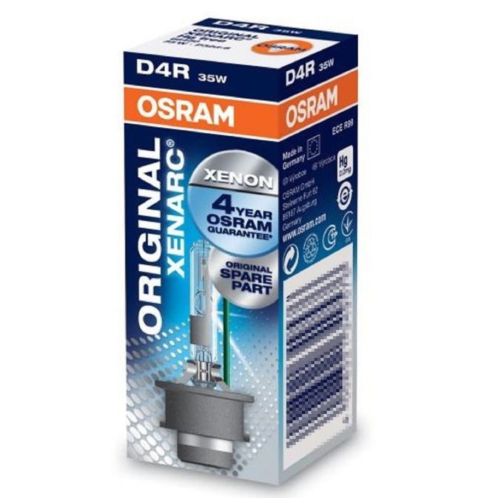 Лампа ксеноновая Osram, XENON, D4R, 4150K, 66450 - Фото 1