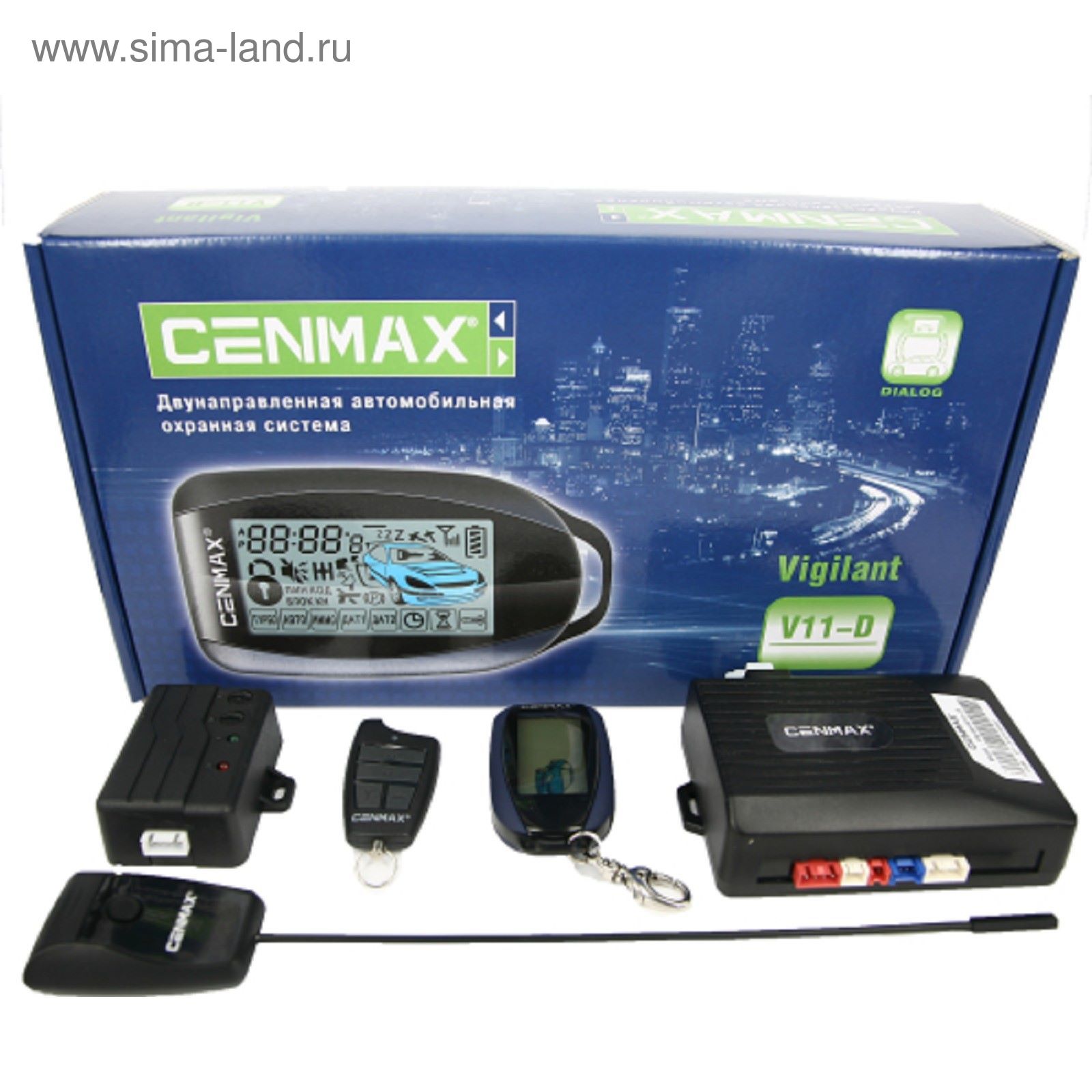 Автосигнализация CENMAX Vigilant V11-D