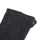 Перчатки женские, подклад - трикотаж, р-р 6,5, чёрные - Фото 3