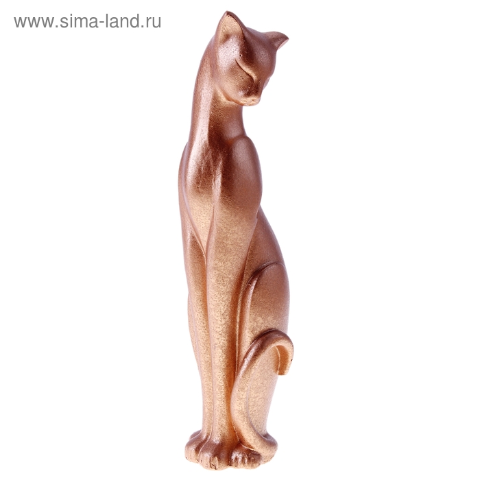 Фигура "Кошка Багира №4" песочная 22 7х6х22см - Фото 1