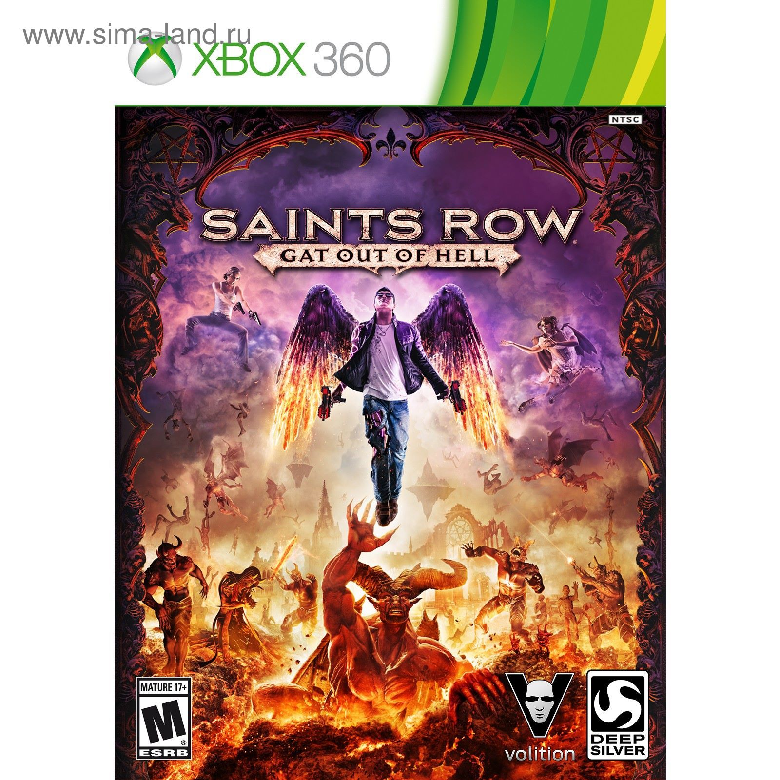 Игра для Xbox 360 Saints Row Gat Out Of Hell (1759110) - Купить по цене от  973.70 руб. | Интернет магазин SIMA-LAND.RU