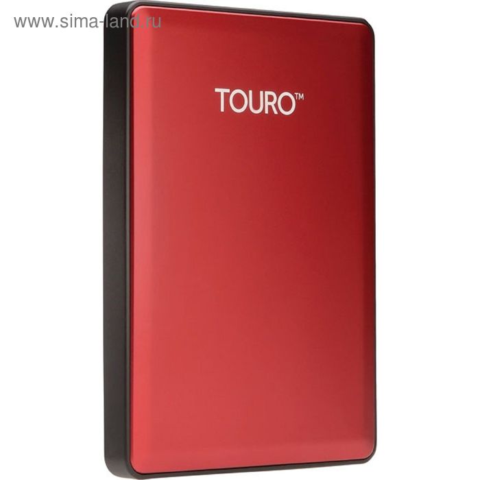 Внешний жесткий диск HGST USB 3.0 1 Тб HTOSEA10001BCB Touro S 2.5", красный - Фото 1