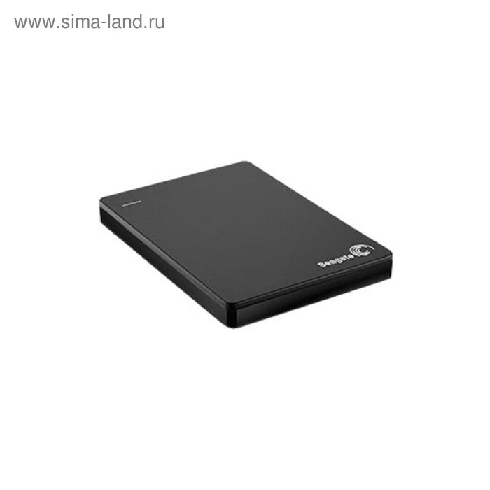 Внешний жесткий диск Seagate USB 3.0 1 Тб STDR1000200 Backup Plus Slim 2.5", черный - Фото 1