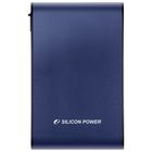 Внешний жесткий диск Silicon Power USB 3.0 1 Тб A80 SP010ТбPHDA80S3B Armor 2.5", синий - фото 51292959