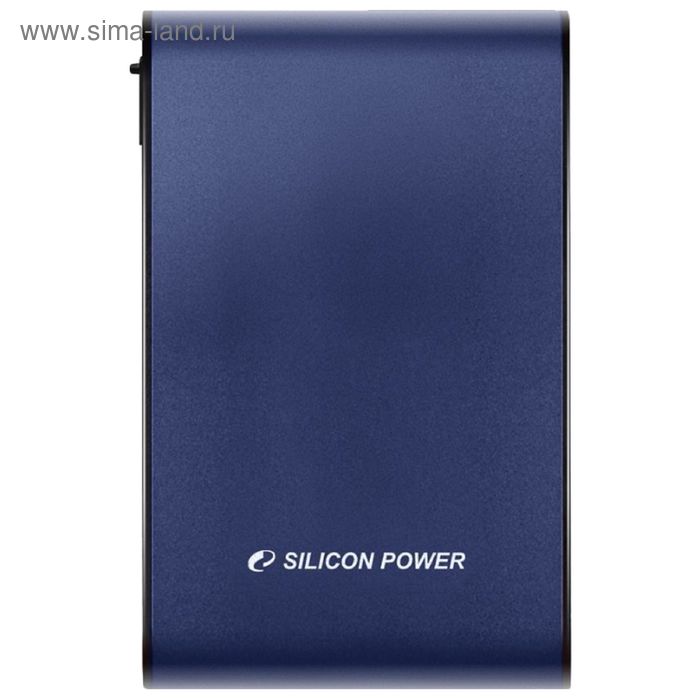 Внешний жесткий диск Silicon Power USB 3.0 500 Гб A80 Armor 2.5", синий - Фото 1