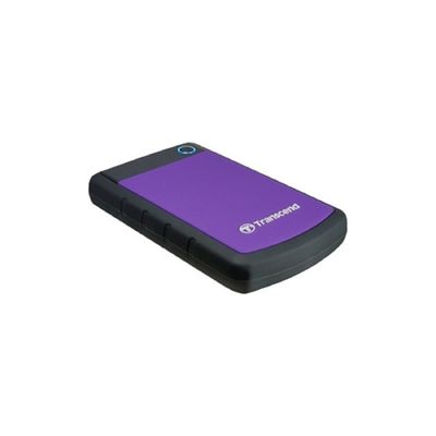 Внешний Жёсткий диск Transcend, USB 3.0, 1 ТБ, TS1TSJ25H3P, StoreJet, 25H3P, 2.5", фиолетовый