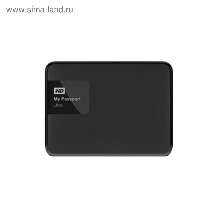 Внешний жесткий диск WD USB 3.0 1 Тб WDBDDE0010BBK-EEUE My Passport Ultra 2.5", черный - Фото 1