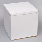 Кондитерская упаковка, короб белый, 50 х 50 х 50 см - Фото 2
