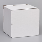 Кондитерская упаковка, короб белый, 50 х 50 х 50 см - Фото 3