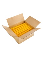 Свеча витая, 2.2×25 см, лакированная жёлтая - Фото 4