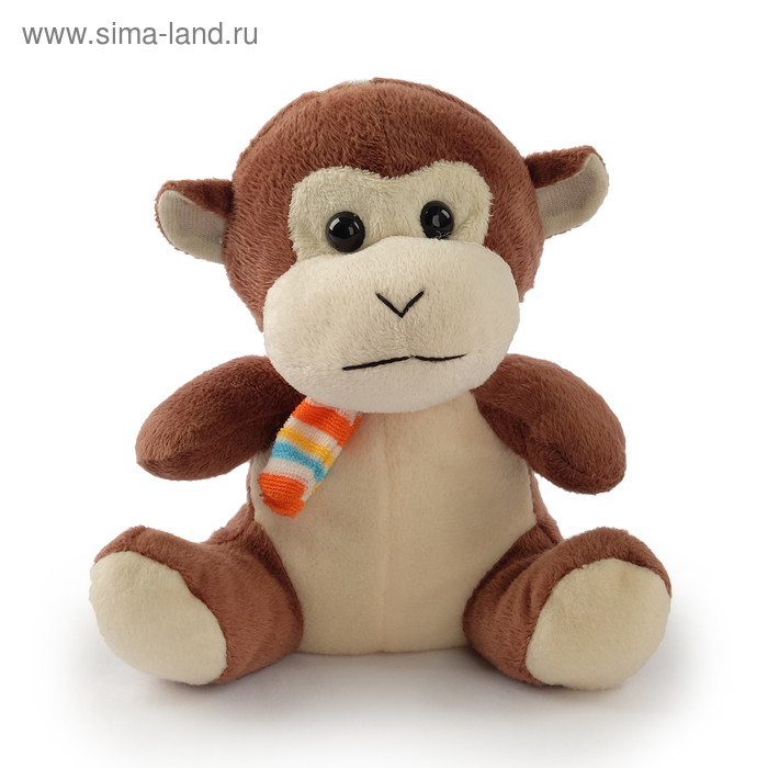 Мягкая игрушка "Звери с шарфом", 18 см, цвета МИКС - Фото 1