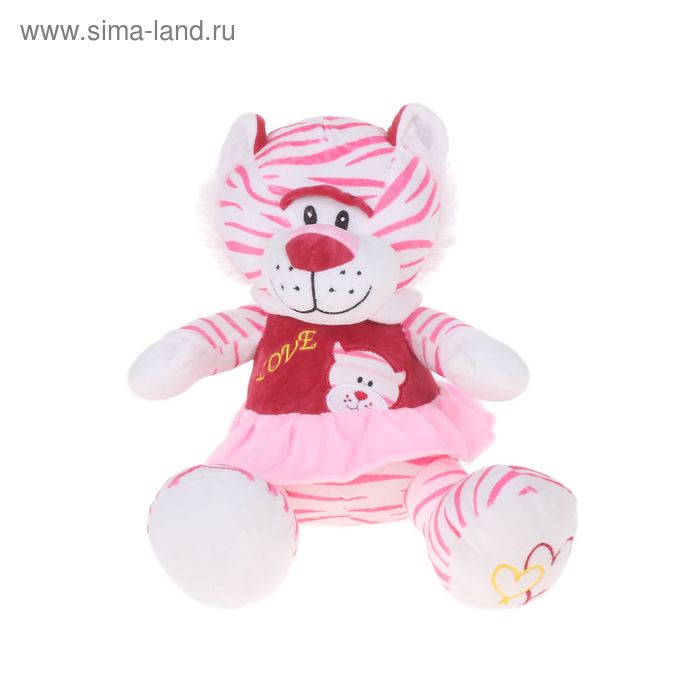 Мягкая игрушка "Тигр в платье № 3", цвета МИКС - Фото 1