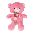 Мягкая игрушка "Медведь с шарфом и вышивкой №1", цвета МИКС - Фото 4