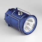 УЦЕНКА Фонарь кемпинговый аккумуляторный, раздвижной, солнечная батарея, 10 х 25 см, микс - Фото 9